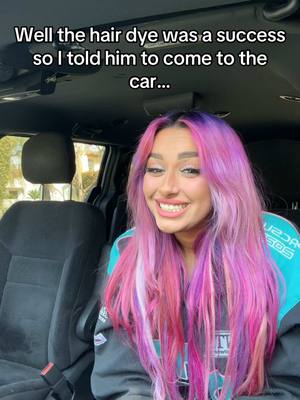 A post by @juleswalcott on TikTok caption: NEW SONG & NEW HAIR? Wait till the end to see if it’s bf approved !! 😂😅 my mans a god drops at MIDNIGHT! 