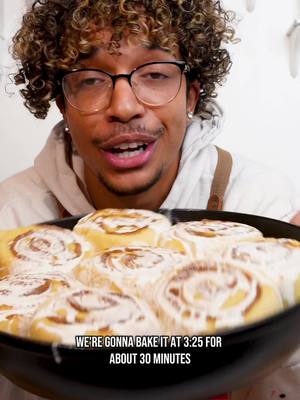 A post by @everythingjustbaked on TikTok caption: Replying to @Brianna🧚🏼‍♀️ the BEST Cinnamon Roll Recipe! 😝 FULL RECIPE IN BIO #bakingtutorial #cinnamonroll #cinnamonrollrecipe                       Dough: 6- 6 1/2 cups all-purpose flour 2 1/4 tsp instant quick-rise yeast (1 packet) 1 cup whole milk 1/2 cup buttermilk 1/3 cup granulated sugar 1 1/2 tsp salt 6 tablespoons salted butter melted 2 large eggs at room temperature 1 egg yolk at room temperature 2 tsp pure vanilla extract Filling: 1/2 cup salted butter softened 1 cup light brown sugar packed 2 tablespoons ground cinnamon 1/4 tsp toasted sesame oil 2 tsp vanilla extract 2/3 cup heavy cream for pouring over the rolls before baking