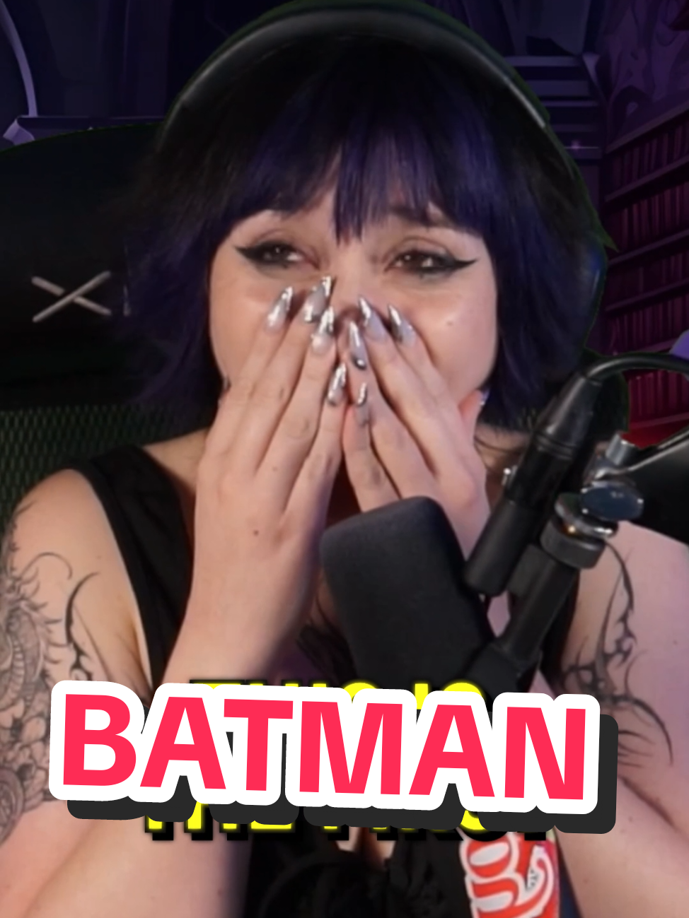A post by @itsqueenmanda on TikTok caption: The first one caught me off guard 🤣💀 #fyp #roast #roastme #funnyvideos #twitch #twitchstreamer 