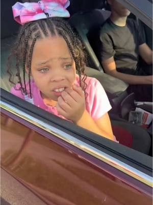 A post by @lavenayvette on TikTok caption: Nova and Jordan CRASHED daddy’s car pt.2 #fyp #foryoupage #Novastarr #Jordan #viral #crash 