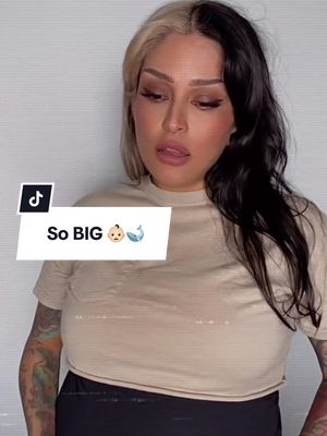 A post by @lora.arellano on TikTok caption: Thanks Heaux…. 🙄 #thirdtrimester #thirdtrimesterbelike #pregnant #rude #alttok #alttiktok #latina 