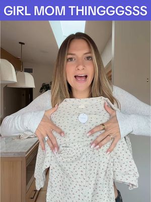 A post by @allisonkuch on TikTok caption: my husband thought I bought a lot of clothes…. & then we had ✨a daughter✨ #toddlerclothinghaul 