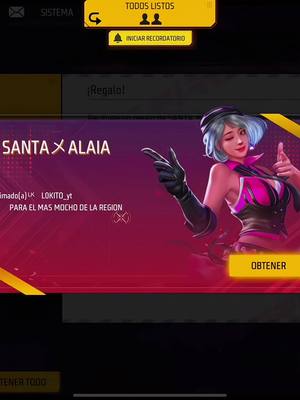 A post by @lokito__yt on TikTok caption: @LaSantafB💚 😨😱gracias por el pase de #freefirelatam #lokito #fypシ #paratii #GamerEnTikTok 