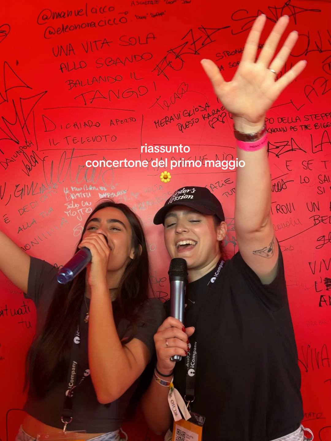 A post by @camonkei on TikTok caption: assurdo come ogni anno, ora torno ad essere miley stweart #primomaggioroma #1m2025 @Primo Maggio Roma 
