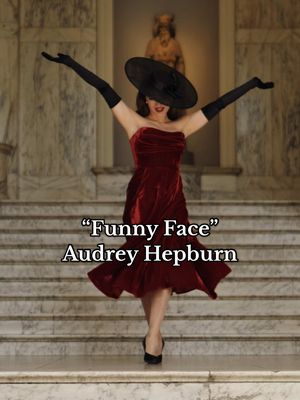 A post by @s.nova.vintage on TikTok caption: Channeling my inner Audrey Hepburn 🤍 “Take a picture!” – this is what I heard in my head the moment I saw those staircases in V&A Museum in London ☺️ #takeapicture #audreyhepburn #funnyfacemovie #1950sdress #vintageglamour #vintageglam #1960s #1960sfashion #oldmoneystyle #vintagehair #1950sstyle #1950sfashion #retrohair #50sstyle #vintagehat #classichollywood #vintageblogger #truevintage #vintagemakeup #vintagevogue #fifties #fiftiesstyle #oldmoneyaesthetic #classystyle #elegantstyle #truevintageootd #vintagehollywood #vintageblog #diorcouture #40shair #retrohair #retrohairstyle 