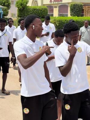 A post by @gaindeyi on TikTok caption: Balade d’avant-match | 02.05.2025 Senegal vs Centrafrique #AFCONU20 