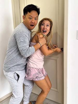 A post by @lefamily_show on TikTok caption: She caught them off guard 🥴 