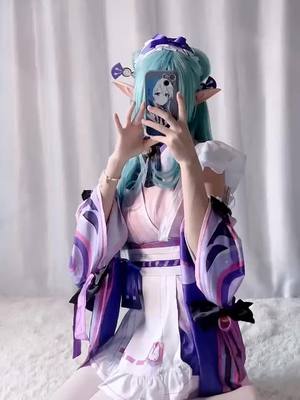 A post by @nnz406 on TikTok caption: R#cosplay #xuhuong #cute #cos #xh #foryou 