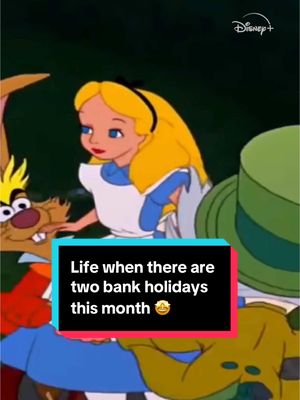 A post by @disneyuk on TikTok caption: Two bank holidays in one month? The UK understood the assignment 🎉