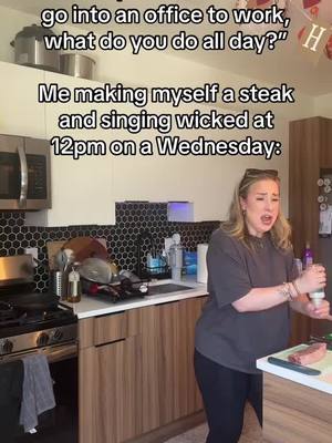 A post by @emilyesenn on TikTok caption: I find things to occupy my time haha #relatable #wicked #defyinggravity #wickedmovie #wickedmusical #musical #broadway #musicaltheatre #theatrekid 