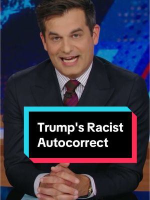 A post by @thedailyshow on TikTok caption: Trump hearing a Black man say "Harvard" and thinking he must've meant "Harlem" is a perfect mix of racism and dementia #DailyShow #Trump #StephenASmith #Harvard 