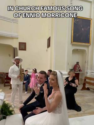 A post by @joysaxlive on TikTok caption: JOY SAX all over the worl🌎 Special Guest Based in Italy🇮🇹Calabria #joysax #weddingceremony #weddingday #saxophone #enniomorricone #saxophone🎷 #weddingvibes #matrimonio #brideandgroom 