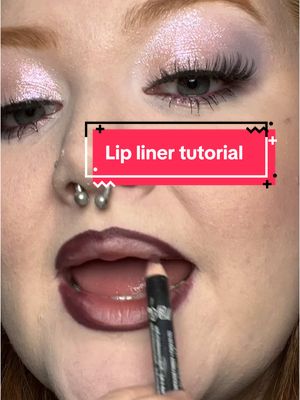 A post by @clownmakeupmua on TikTok caption: Lip liner tutorial! #makeup#MakeUpArtist#makeuphacks#MakeUpTips#beauty#beautytok#beautytips#makeuptutorial#lipliner 