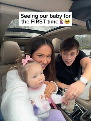 A post by @taylorrandsoph on TikTok caption: The best feeling!!!🥹— this was a few weeks ago when baby was just little! Can’t believe how much bigger the baby is now🤰🏼#taylorandsoph #pregnant #pregnancy #ultrasound #baby 