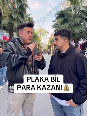 A post by @semihvarol on TikTok caption: Sondaki plaka hangi ilimize aittir?😎💰#svfc #sokakröportajları 