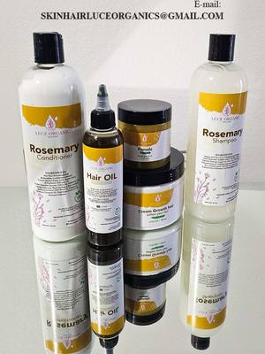 A post by @tatiemendel66 on TikTok caption: Rele 754-276-9026 ☎️  @Luce  #hairoil #hairpomade #shampoo #conditioner  💻 Luceorganicskinhair.bigcartel.com