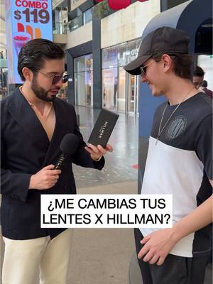 A post by @hillmaneyewear on TikTok caption: Upgrade de lentes 😎 @Mr. Hillman #lenteshillman #regalandolentes 