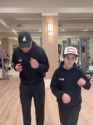A post by @mariolopez on TikTok caption: Father & son breaking it down one time…  #FridayMood  #LopezBoys  #TheSequel 