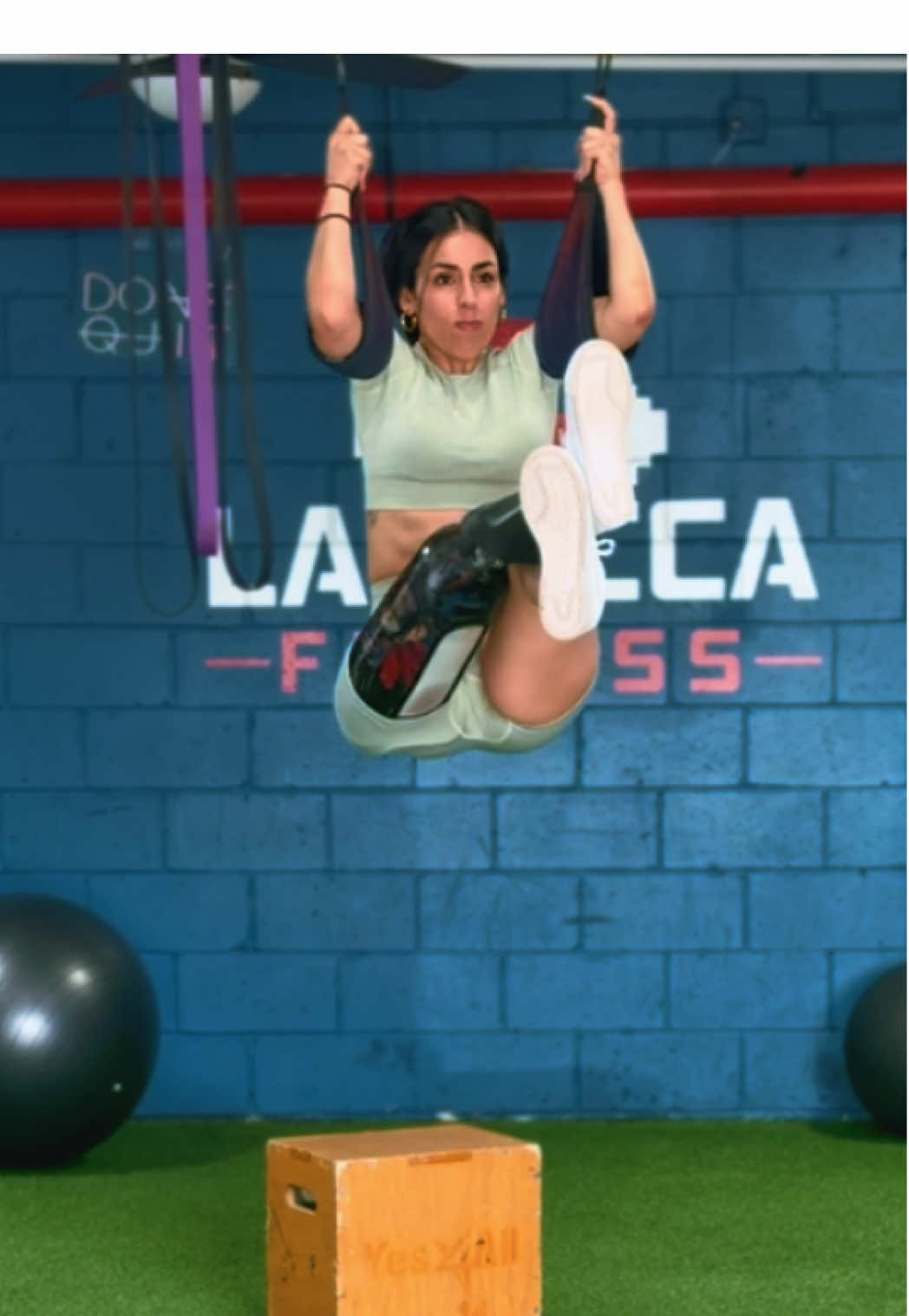 A post by @thefitglamputee on TikTok caption: Time to grind , did you make it to the gym today ? 👀