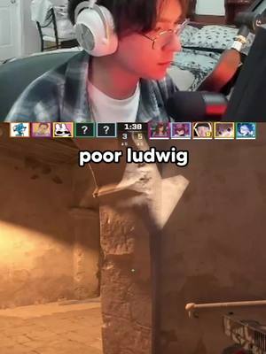 A post by @tenzofficial on TikTok caption: ludwig is too funny #cs2 #tenz #ludwig 