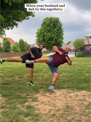 A post by @thekelleyfamily on TikTok caption: Two peas in a pod! 😂🫛👏🏼 #dadsoftiktok #comedy #husband #trends #fyp @🩵The Puig Family🩵 