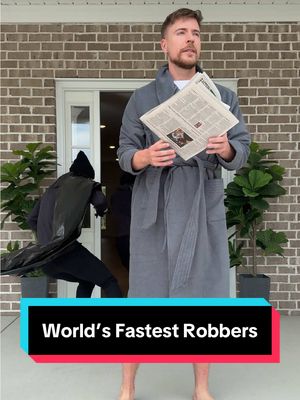 A post by @mrbeast on TikTok caption: I’m never reading the newspaper again @Daniel LaBelle 