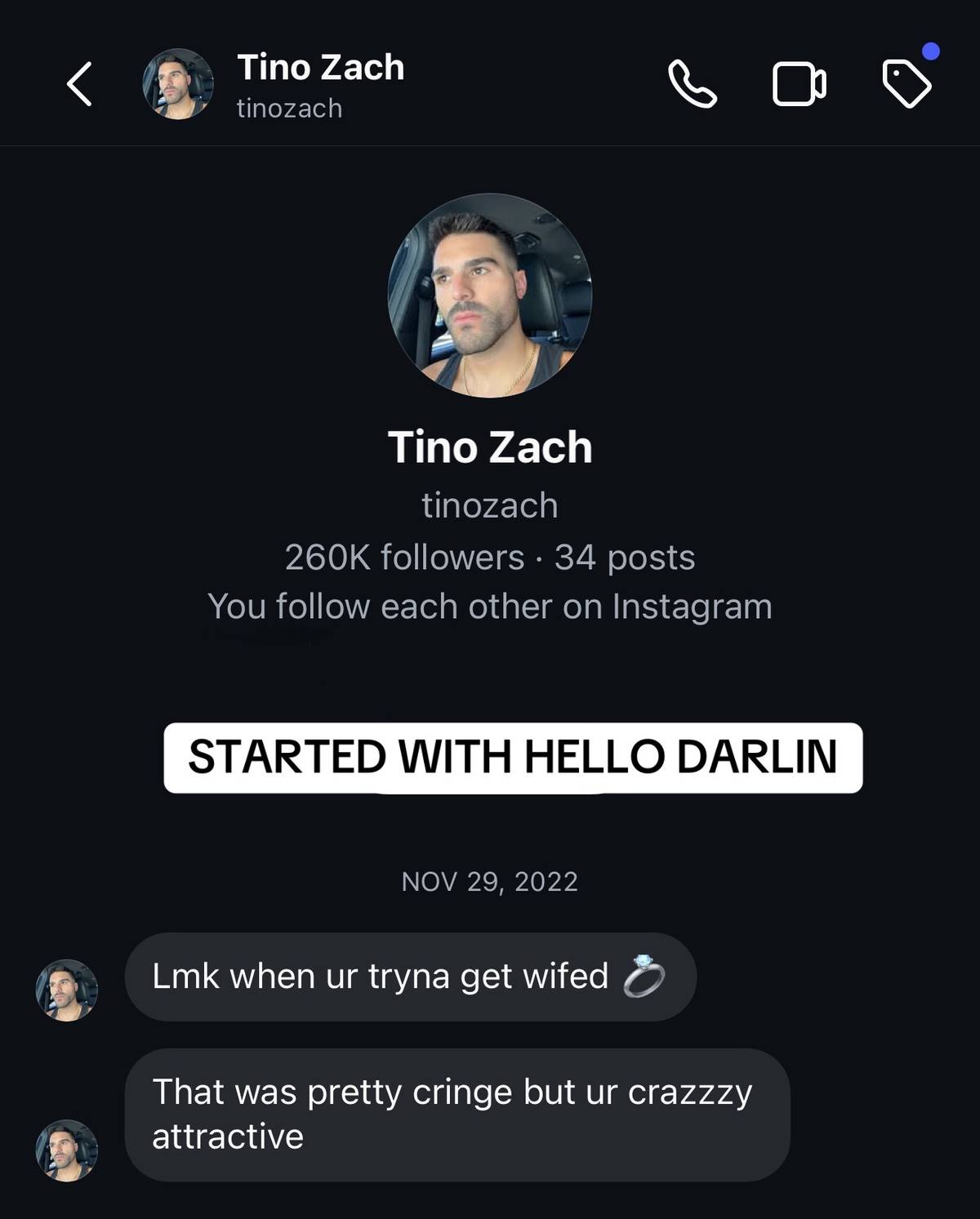 A post by @shelbyywilfong on TikTok caption: mans knew what he wanted 