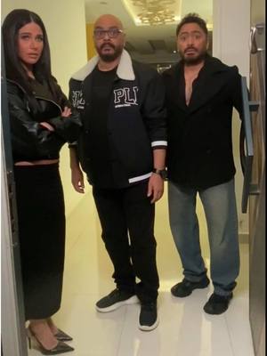 A post by @tamerhosny on TikTok caption: من المشاهد اللي بحبها 😀في  عمر و سلمى ١ 🫶 @Hossam Hosny  @Aya Abdelrazik 