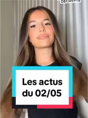 A post by @hugodecrypte on TikTok caption: 🔴 Les actus du 02/05