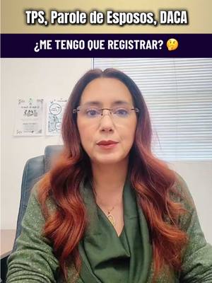 A post by @inmigrandoconkathia on TikTok caption: #REGISTRO #TPS #DACA #US #Paroleinplace #esposos #fyp #esposociudadano #noticias #alienregistration #atencion #importante #foryoupage #fyp #parati #inmigrantes #registry #registracion #abogadakathia #inmigrandoconkathia #KQ #Kathiaquiros #uscis #parole #permisodetrabajo