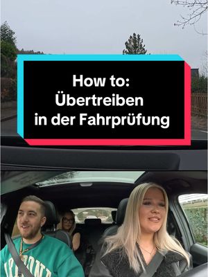A post by @mustafahrlehrer on TikTok caption: Das kann in der Fahrprüfung passieren. Kannst du umkehren? 🤗 @annie @Σ 🎀 #fahrlehrer #fahrschüler #fahrschülerin #fahrstunde #fahrschule #fahrprüfung #mustafahrlehrer #führerschein 