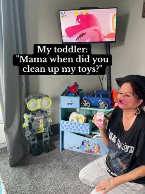 A post by @that.funny.mama on TikTok caption: Toddler mom life be like… 🫠 #toddlermama #relatablemomcontent #momlife #parenting #momsoftiktokclub 