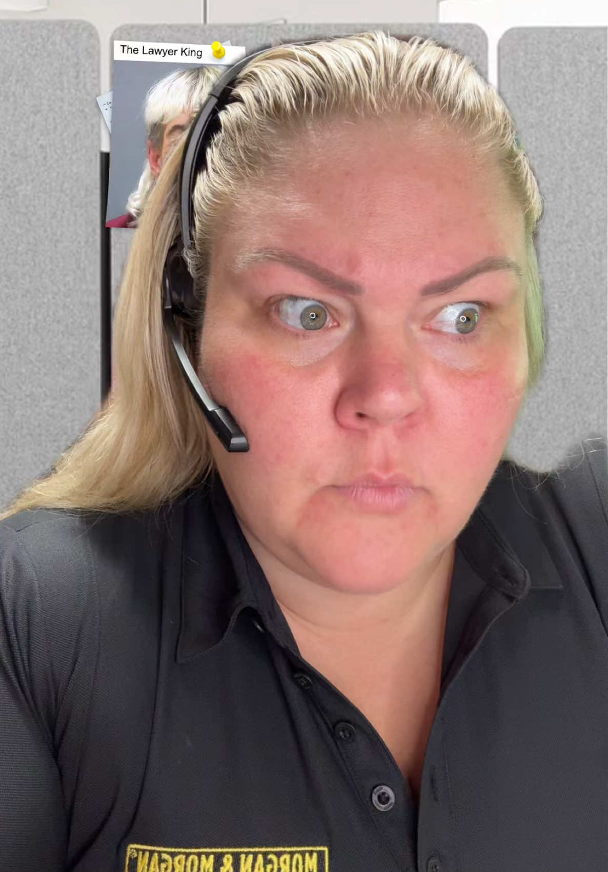 A post by @chelcielynn on TikTok caption: Got a new job at a call center #ad @forthepeople 