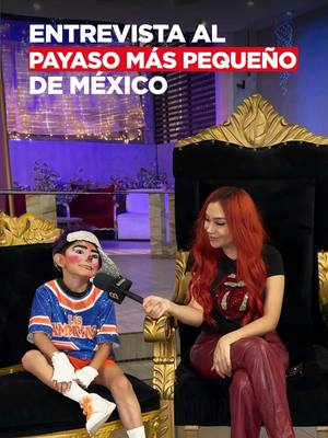 A post by @badabun on TikTok caption: Entrevista al payaso más pequeño de México - @dulcegipsy