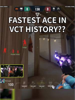 A post by @fnatic on TikTok caption: kaajak was not messing around 😳 #valorant #vct #valorantclips #esports #Gaming #fnatic #ace @FNATIC kaajak 