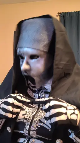 A post by @bloodbathqueen_sfx on TikTok caption: I'm cute but I'm twisted. #onyxghoul #ghostbccosplay #ghoulettes #ghoul #thebandghost #cosplaycommunity #fyp #likeforlike #ghostbctok 