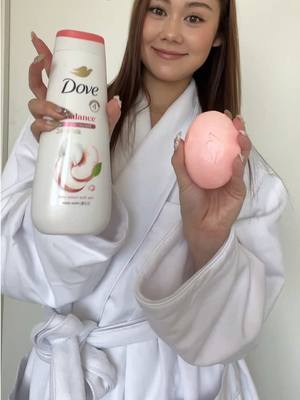A post by @erikatitus on TikTok caption: #DovePartner Sometimes the secret to feeling like that girl… is just smelling like one 💅🏼 Layering my new fave @Dove Beauty & Personal Care scents - White Peach & Rice Milk and Dragon Fruit & Coconut. Grab yours at @Walmart today!
