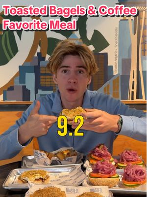 A post by @codypremer on TikTok caption: Trying Toasted Bagels & Coffee Favorite Meal 📍Toasted Bagels & Coffee, Seattle  @TOASTED. #bagelsandcoffeepartner #bagelsandcoffee #bagelsseattle #coffeeseattle #bagelsandcoffeebaegls #SeattleWashington #seattle #seattleblogger #SeattleFood #dinner #hungry #codypremer 