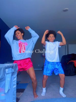 A post by @theosburnfamily on TikTok caption: Tag the DC please .. also Brentons working on some new music 👀 yall ready to see what he creates ? #theosburnfamily #momsonduo #momson #duo #dance #dancemoms #dancechallenge #sahm 