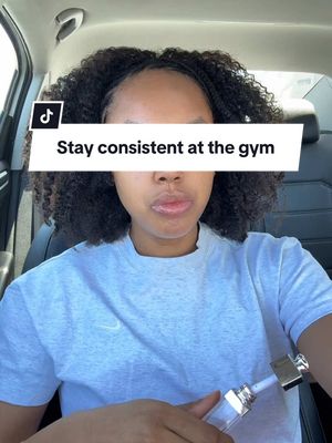 A post by @champbailie on TikTok caption: As a reformed gym hopper, trust me just stay consistent. 