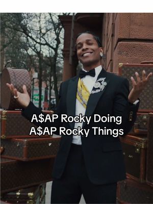 A post by @voguemagazine on TikTok caption: #asaprocky is exactly who he thinks he is. Tap the link in bio to find out how to watch this year’s #MetGala.  