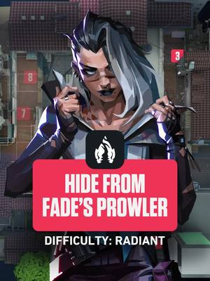 A post by @valorant on TikTok caption: hiding from a prowler has never been so tough #VALORANT 