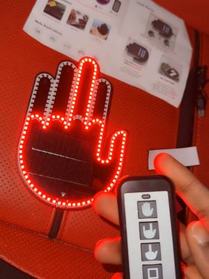 A post by @tatiemendel66 on TikTok caption: Car Gesture Decorative Lights #TikTokShop 