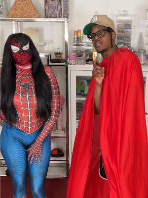 A post by @beatsbydeb on TikTok caption: Superman, save me from Venom🥲