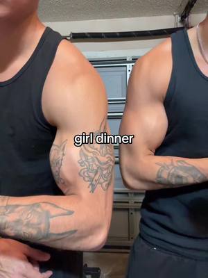 A post by @99julianandjovani on TikTok caption: girl dinner