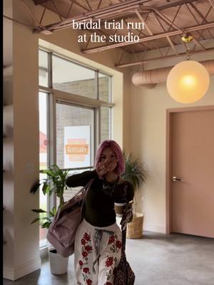 A post by @byallynicole on TikTok caption: 3 bridal styles, one session 🤍
