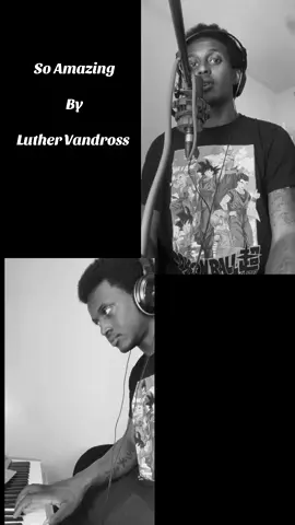 A post by @robleethemusicman on TikTok caption: Had to do some more Luther for y’all #luther#vandross#rnb#roblee#soamazing#fyp#musiciansoftik#unsigned#music#piano#creatorsearchinsights 