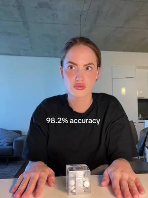 A post by @haleyybaylee on TikTok caption: man got excited to solve that puzzle 