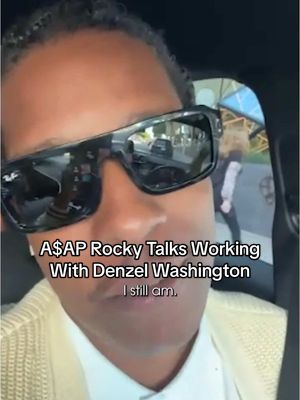 A post by @voguemagazine on TikTok caption: We want in on #MetGala co-chair #asaprocky and #denzelwashington’s friendship. Tap the link in our bio to listen to the full episode of #Vogue’s #TheRunThrough. 