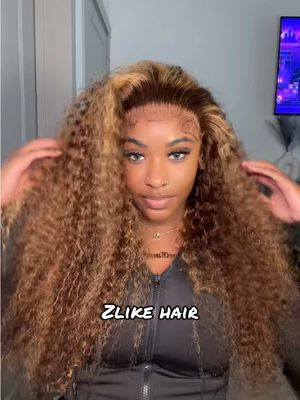 A post by @naaecash3 on TikTok caption: ZLIKE Glueless Highlight Water Wave Invisi-Strap 360 Lace Frontal Honey Blonde Pre Cut Human Hair Wigs | Extra 22% OFF CODE:TT22J @Zlike Wigs 🎀 linked in bio #zlikehair #zlike #zlikewig #zlikewigsreview #wiginstall #wiginstalltutorial #wiginfluencer 